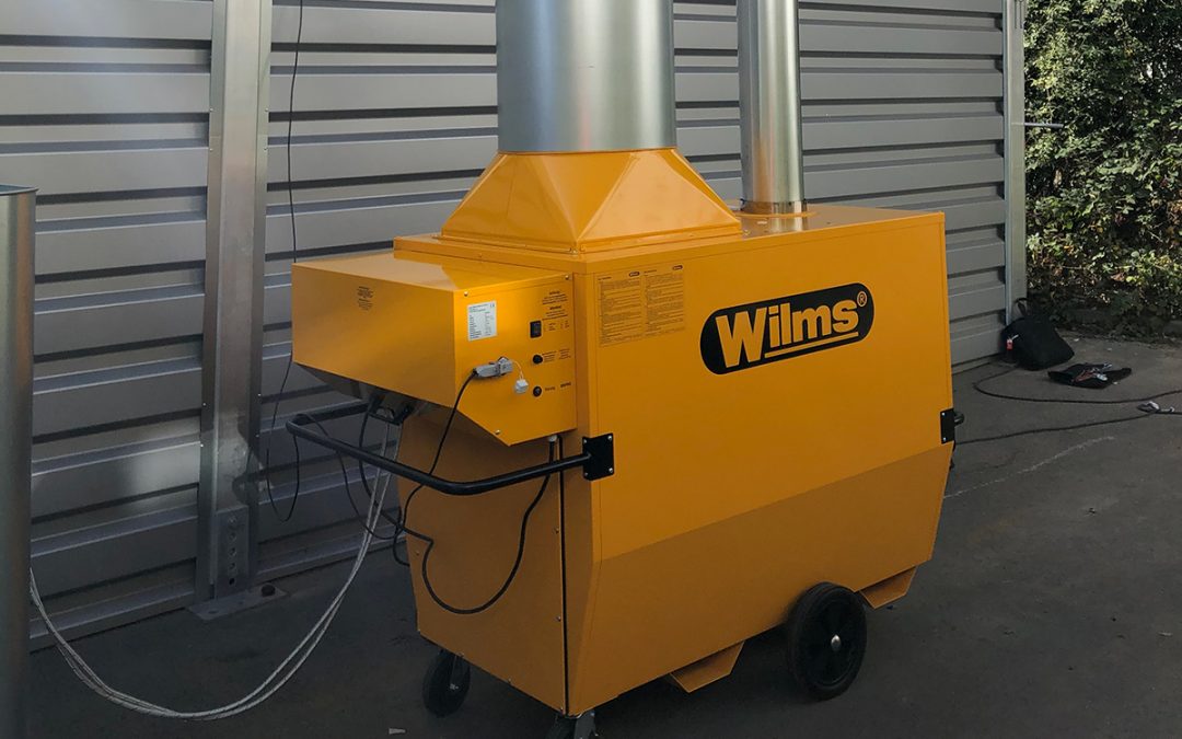 Wilms mobile Heizturbine HT 200 mit Radialventilator