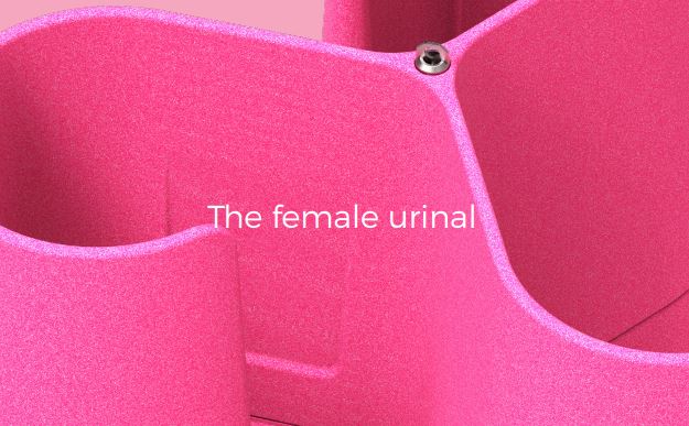 Neu im MIZE-Verleih: Frauenurinale für Events