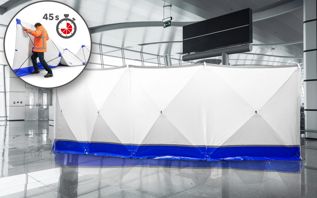 Sieben Meter Sichtschutz in wenigen Minuten