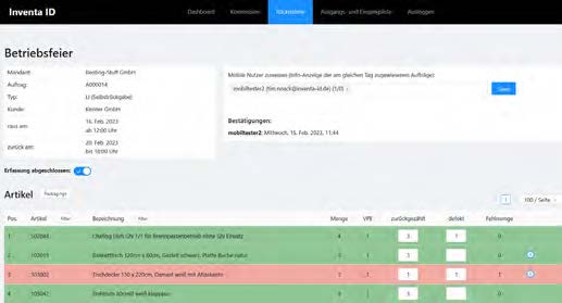 Transparente Logistikprozesse