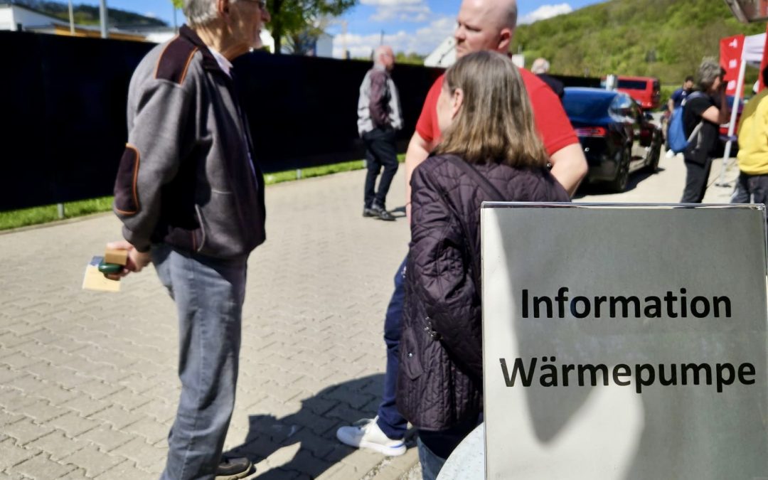 Wärmepumpe auf der Fürther Kirchweih