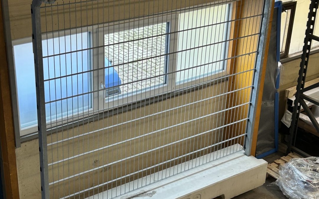 Mobiler Sicherheitszaun