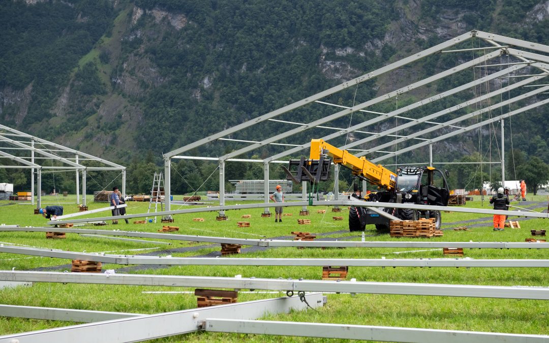 Nüssli baut erneut ESAF-Festarena