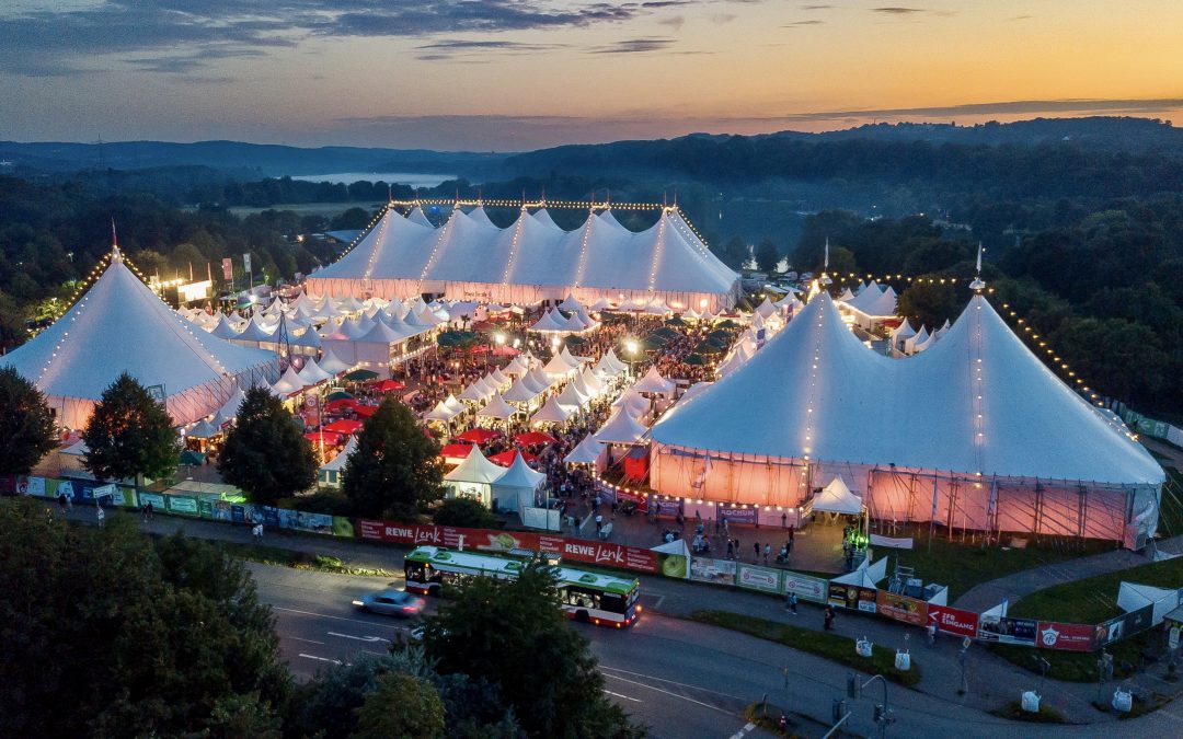 Modulares Palastzelt-System